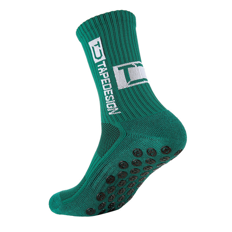Pro-Grade Football Socks With Cushioned Sole & Anti-Slip Grip – Moisture-Wicking, Odor-Resistant (10 Colors, 100% Nylon, Unisex)_voghion.com