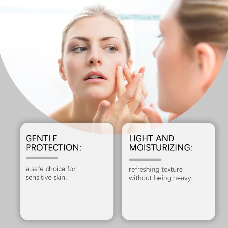 Viareline Cow Fat Outdoor Moisturizing Refreshing Lightweight Non-Sticky Isolation Protective Cream_voghion.com