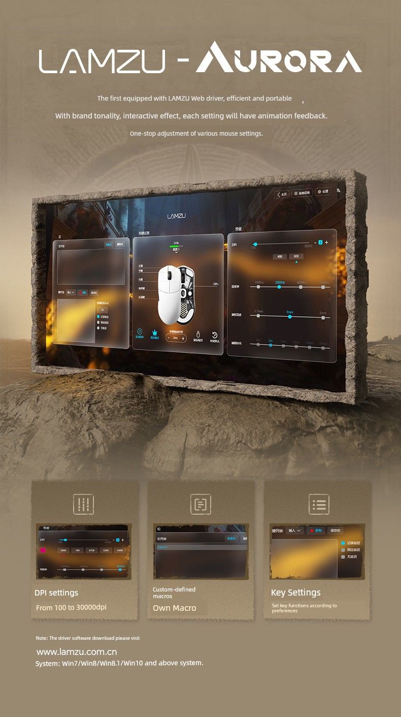 Stampo per balsamo multiuso Lamzu 47G, topo leggero_voghion.com