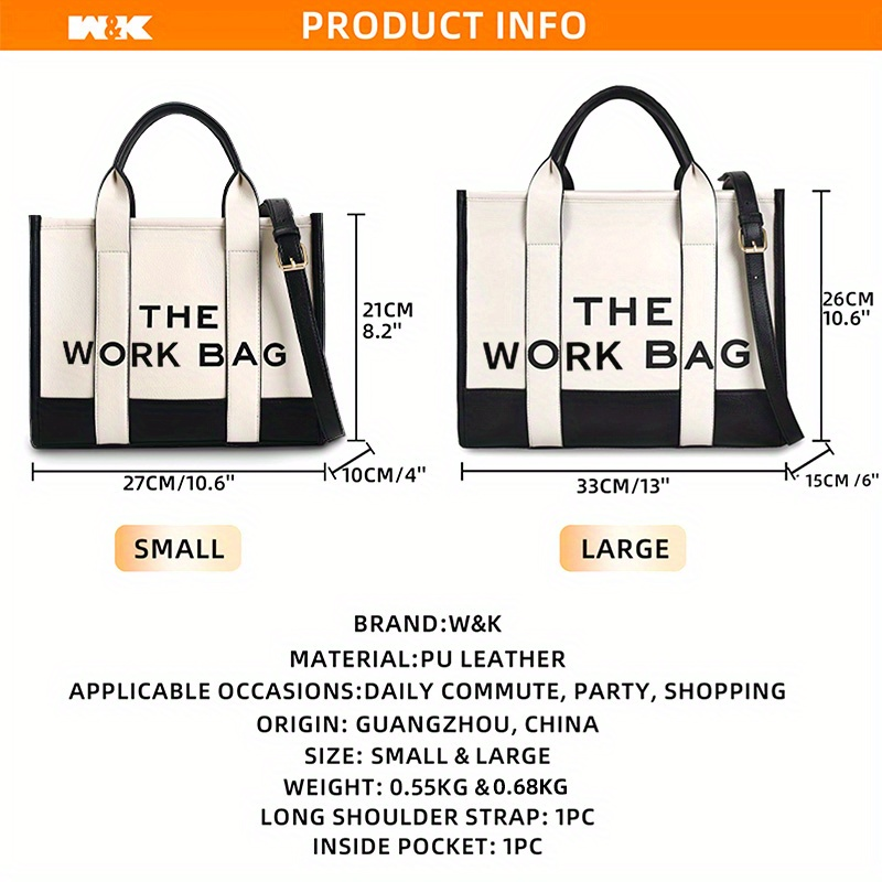 Tofarvet mulepose, Crossbody-taske med bogstavtryk, håndtaske i PU-læder til kvinder til pendler_voghion.com