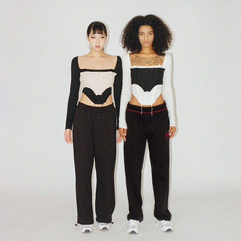 Q22TP159 Summer New 2024 Solid Color Pullover Sleeveless Knitted Elastic Fishbone Women's Bra Top_voghion.com