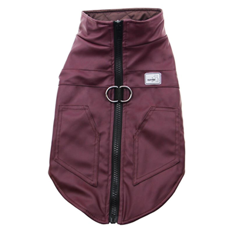 Neue Hundekleidung Haustierbekleidung Pommersche Leder-Teddyjacke für kleine und mittelgroße Hunde, verdickte warme Weste für Herbst und Winter_voghion.com