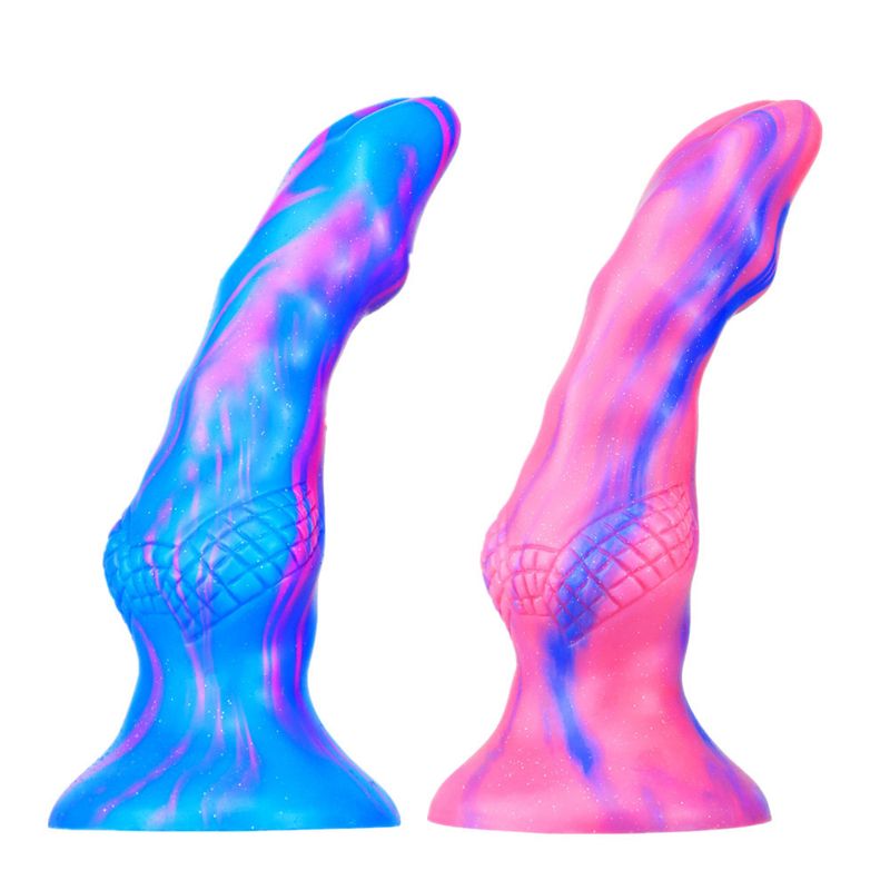 Dildo anali artificiali in silicone a forma speciale da 5,2 cm per donne, giocattoli sessuali per adulti S_voghion.com
