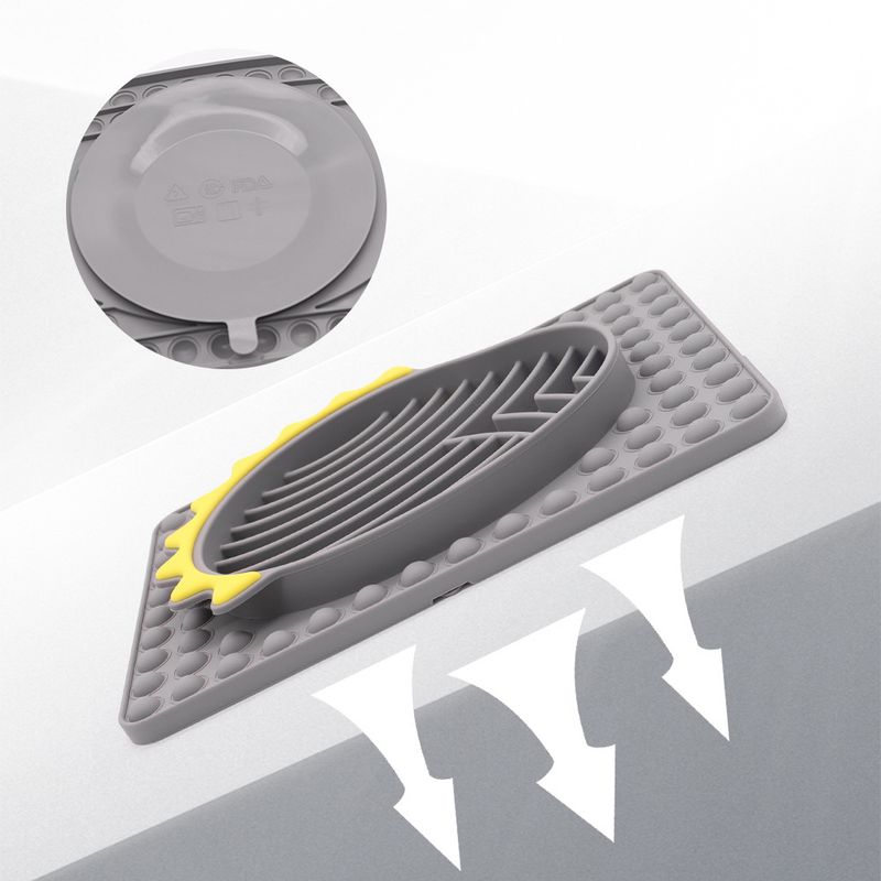 New Pet Anti-Choke Feeder Slow Silicone Food Cat Feeding Utensils Suction Cup Anti-Tip Dog Bowl_voghion.com