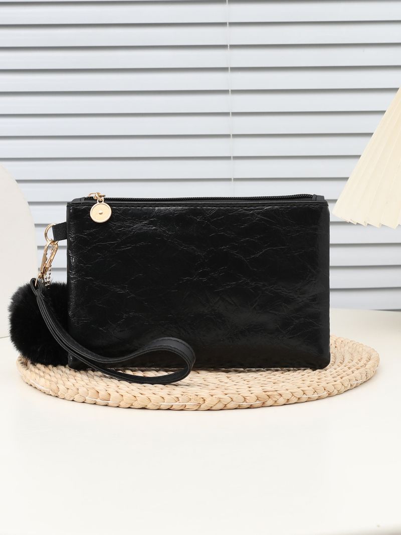 Damenhandtasche im neuen Stil 2025 mit Pom-Pom-Motiv, einfache, lässige und vielseitige Tasche für den täglichen Weg zur Arbeit_voghion.com