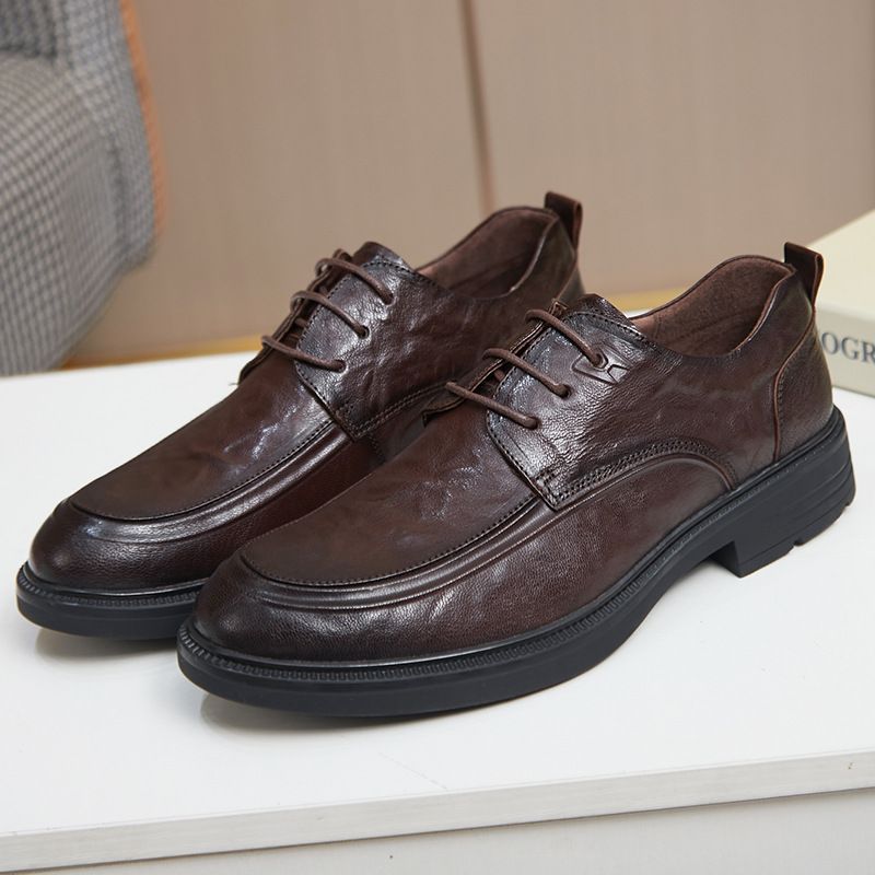 Unbeatable Quality Unbeatable Quality Hand Held Pattern Cowhide Buine Leather For Pring 2025, New Thick Oled Trap, High-end Men' Profeional Work_voghion.com