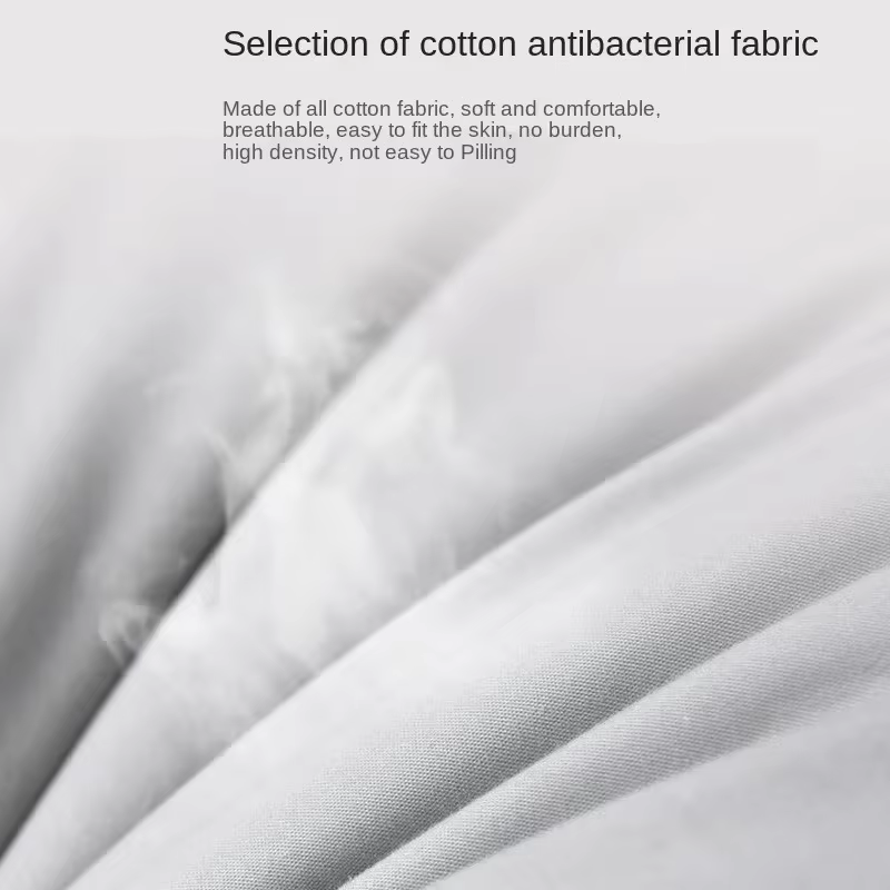 Cuscino da letto grande ed elastico, in tessuto confortevole e traspirante, con nucleo lavabile in lavatrice, cuscino da letto_voghion.com