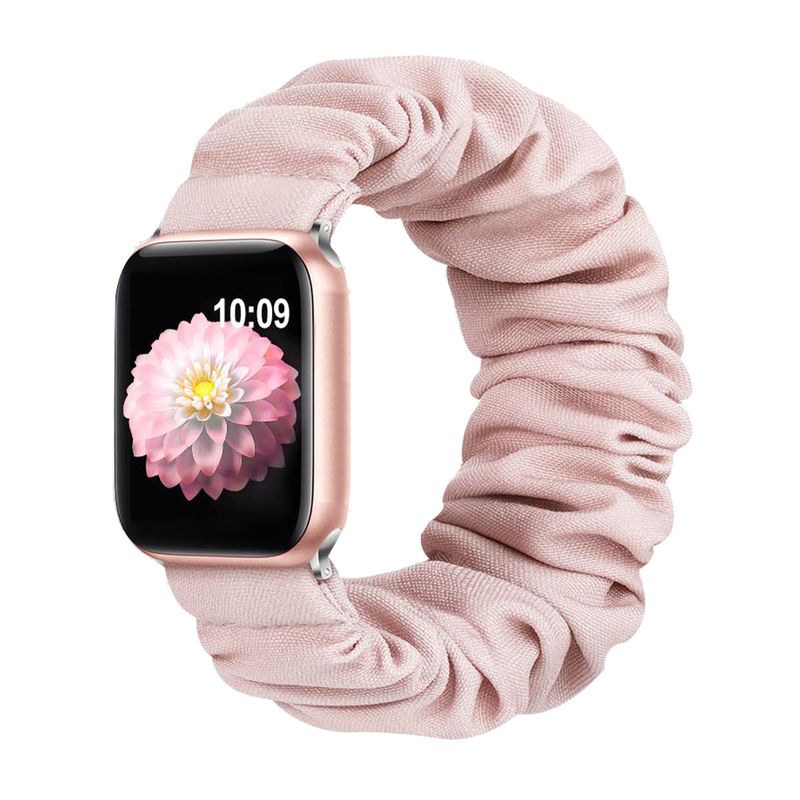 Scrunchie-band voor IWatch-band 44 mm 40 mm 42 mm 41 mm 38 mm 45 mm 49 mm Ultra Nylon Solo Loop-armband IWatch Dames 8 7 6 5 4 SE_voghion.com
