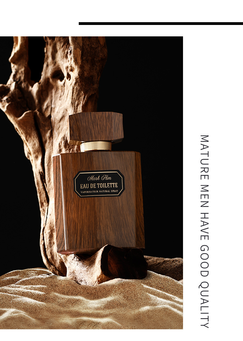 Högkvalitativt hållbar lätt doft för män Ebenholts Agarwood Wood Fragrance Cologne Parfym_voghion.com