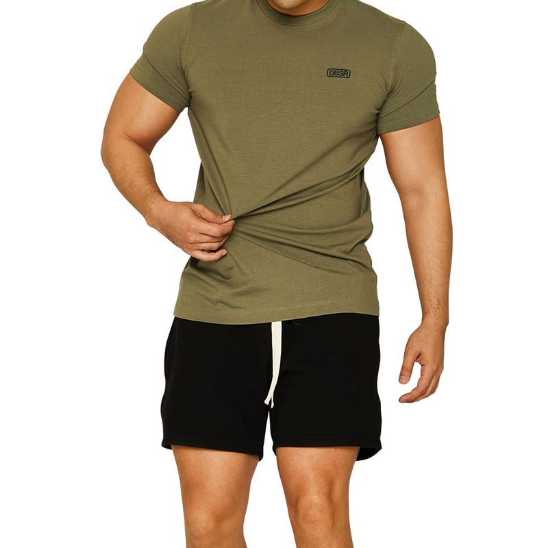 Muscle Frühjahr/Sommer Neue Brother Herren Sport Freizeit Laufen Gym Übung Baumwolle Elastische Kurzarm T-shirt_voghion.com