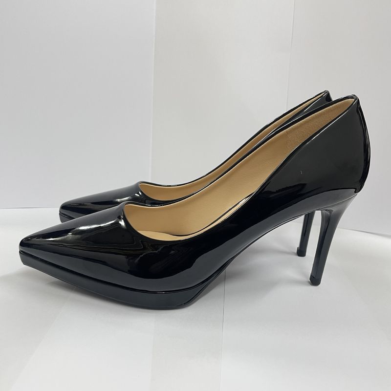 Spitz zulaufende High Heels für Damen aus Lackleder, wasserdichte Plattform, sexy, dünne Ferse, nackt, bequeme Schuhe, keine müden Füße_voghion.com