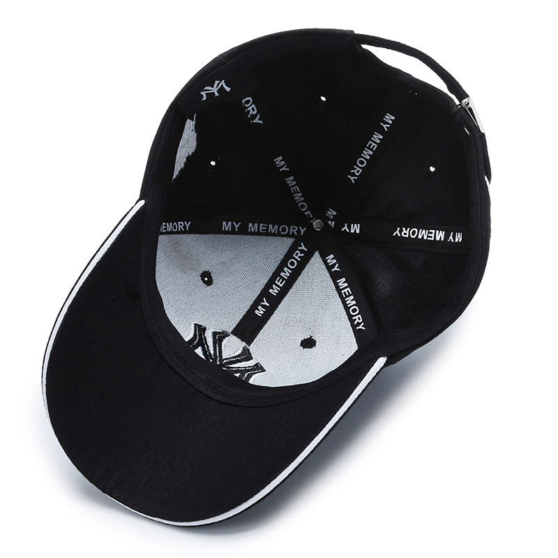 Broderi Gesiicht Kleng Baseballkapp Outdoor Fräizäit Sonneschutz Sport Entenzong Hutt Männer Kotteng Hutt am Fréijoer an Hierscht_voghion.com
