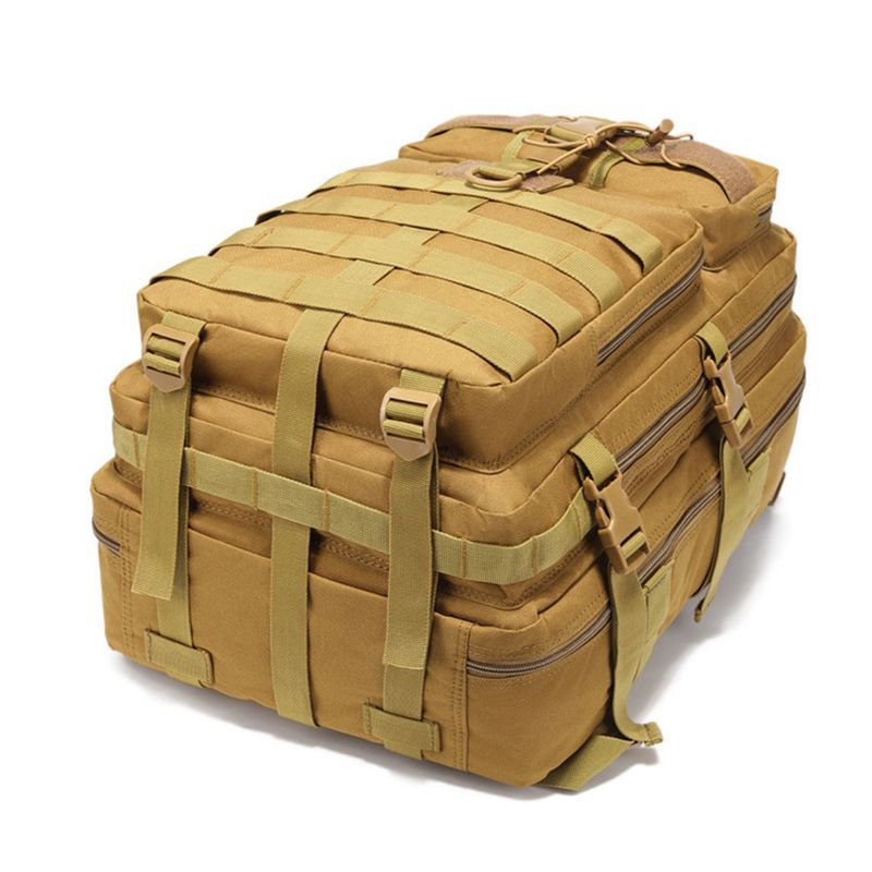 Tactical Military Outdoor Mountaineering Hiking Camping Multi functional Large Capacity Backpack New Product_voghion.com