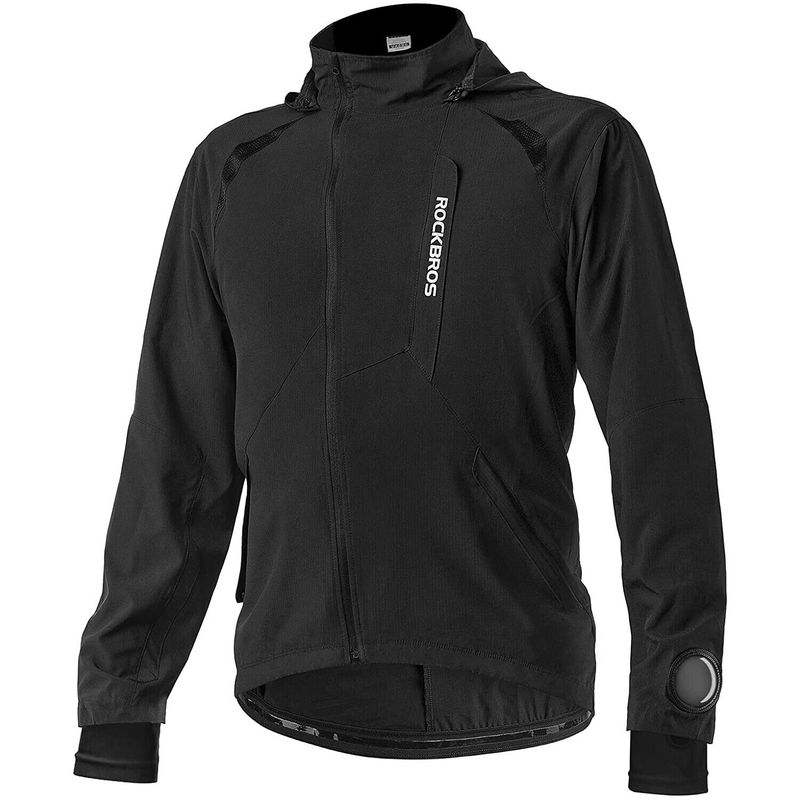 Giacca da ciclismo ROCKBROS Giacca sportiva Giacca autunnale Giacca da corsa unisex Giacca da esterno M-4XL_voghion.com