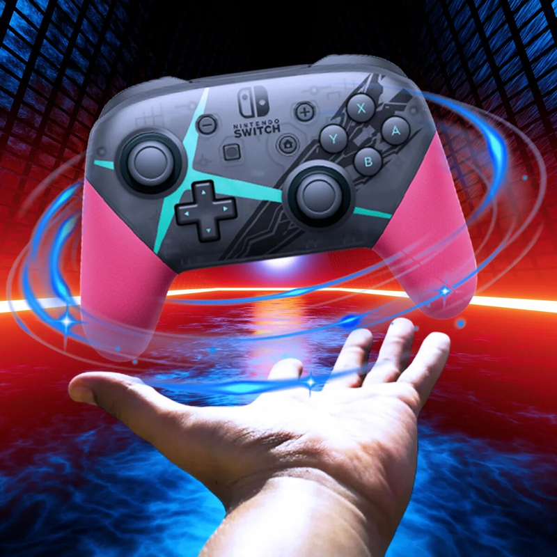 Nintendo Switchi kontrolleri juhtmevaba Bluetooth-mängupuldi Oled/Lite/Pro mängukonsooli jaoks 6-teljelise vibratsiooni ja NFC-ga äratusfunktsiooniga_voghion.com