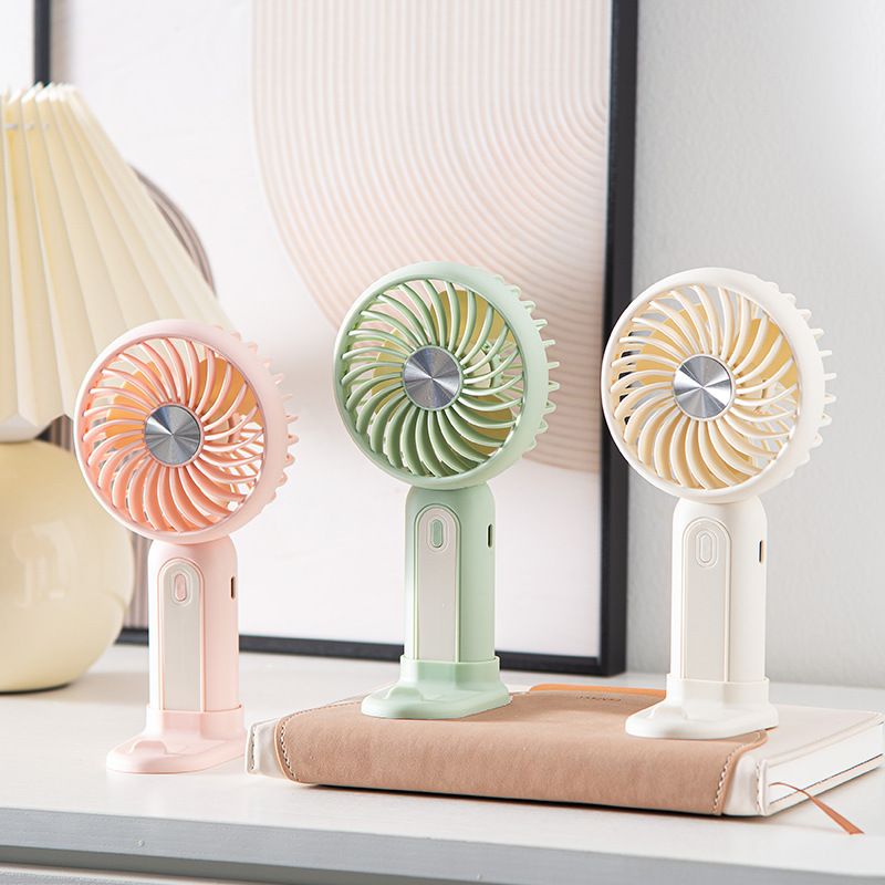 Ventilador elétrico portátil recarregável USB de mesa mini presente de verão pequeno ventilador_voghion.com