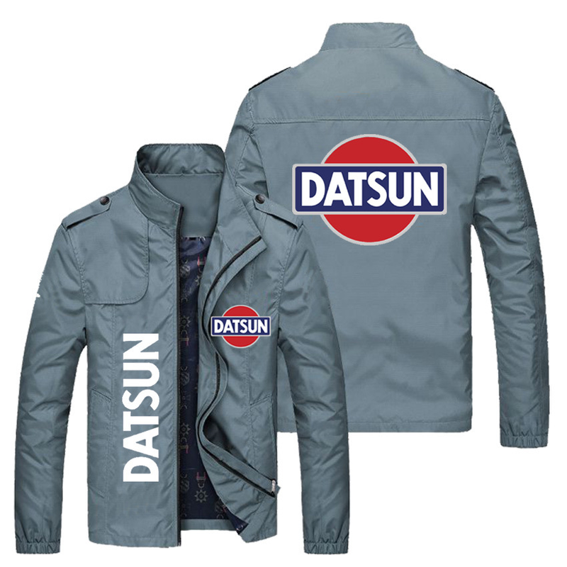 Veste coupe-vent à col montant et poches latérales pour homme, idéale pour la moto, collection automne 2021_voghion.com