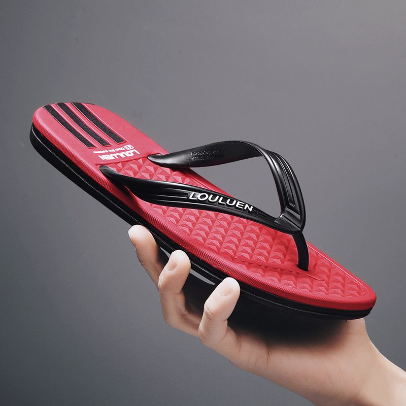 Trendy Oberbekleidung Flip-Flops Herren Sommermode, Outdoor-Persönlichkeit, koreanische Version Sandalen für lässige Strandschuhe_voghion.com