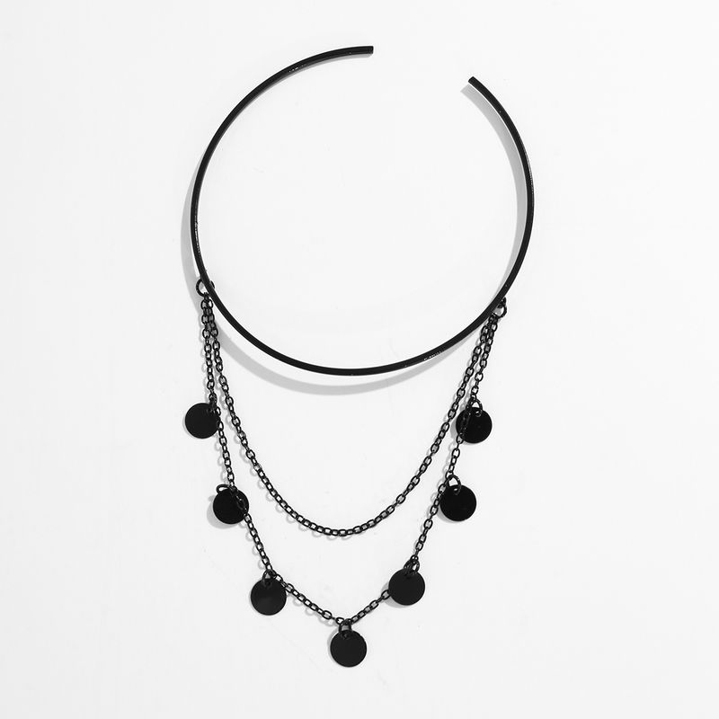 jewelry Sweet Cool Gothic Cross Butterfly Chain Multi Layer Open Arm Bracelet Leg Chain_voghion.com