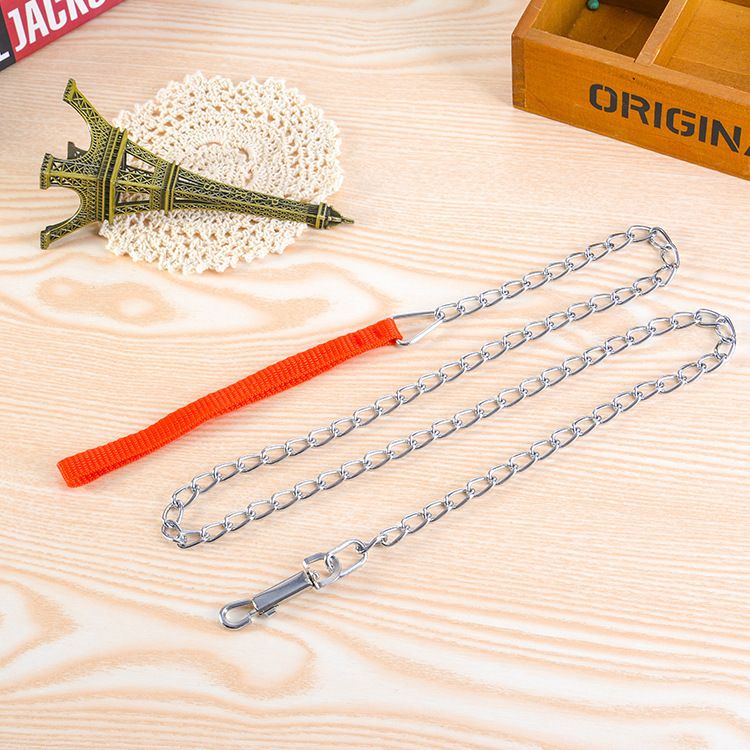 Guinzaglio a catena sottile in metallo per cani, accessori per animali domestici, gatti, cani di piccola taglia_voghion.com