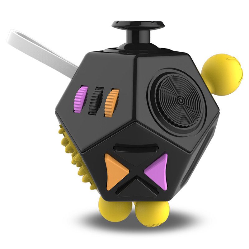 Stress Relief Toys Decompression Rubik's Cube 2nd Generation 12 Sided Educational Decompression Toy Foreign Trade Creative Decompression Rubik's Cube_voghion.com