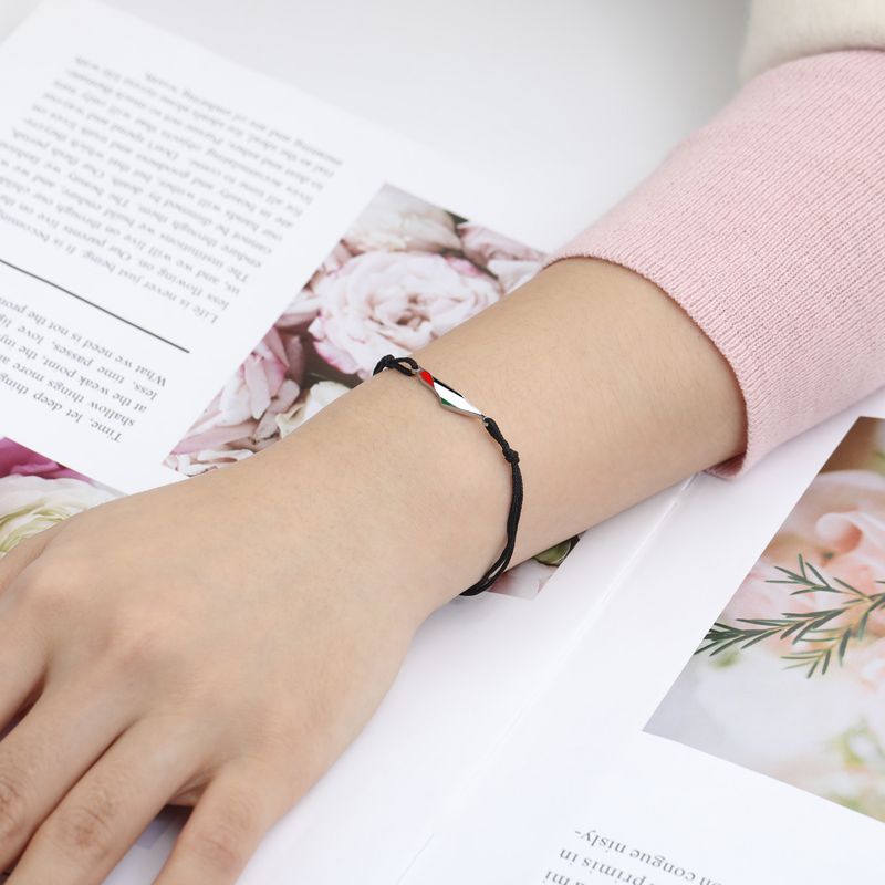 Palesztina térképes karkötő unisex női férfi palesztin ékszerek hazafias karkötő palesztin zászlós ékszerek_voghion.com
