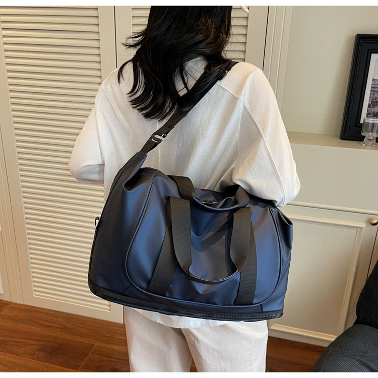 Draagbare reistas voor natte en droge spullen voor vrouwen, grote capaciteit outdoor vrijetijdsbagage, uitbreidbare lichtgewicht yoga-fitnesstas_voghion.com