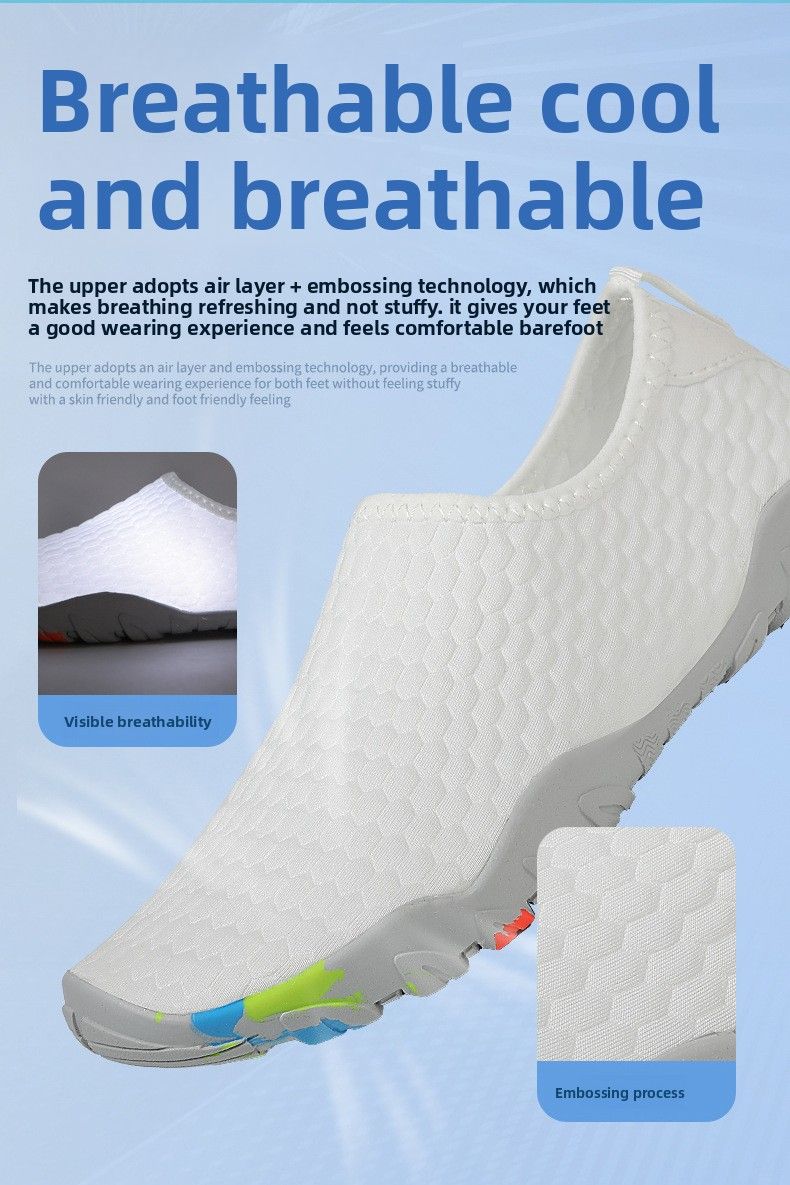 Couple Swimmin Men Thick Soft Sole Snorkelin Women Beach Divin Raftin Wadin Shoes Quick-Dry Non-Slip Stream_voghion.com