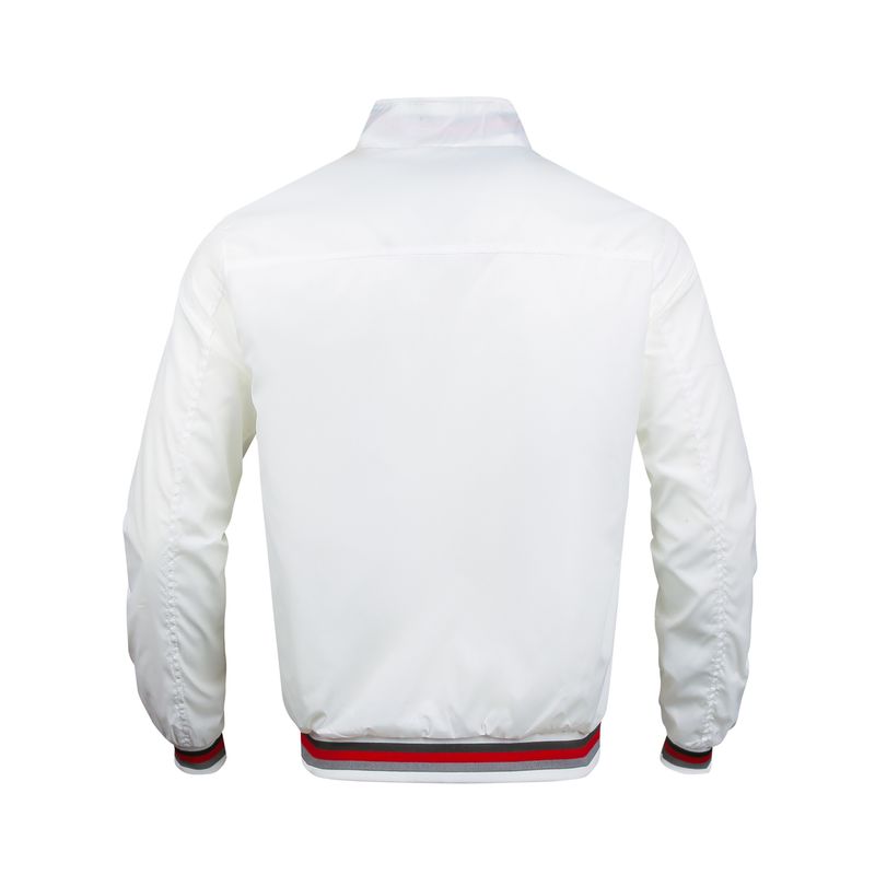 Men's European Style Spring Autumn Bomber Jacket - Slim Stand Collar Windbreaker With Waterproof Coating For Casual & Logo Customization_voghion.com