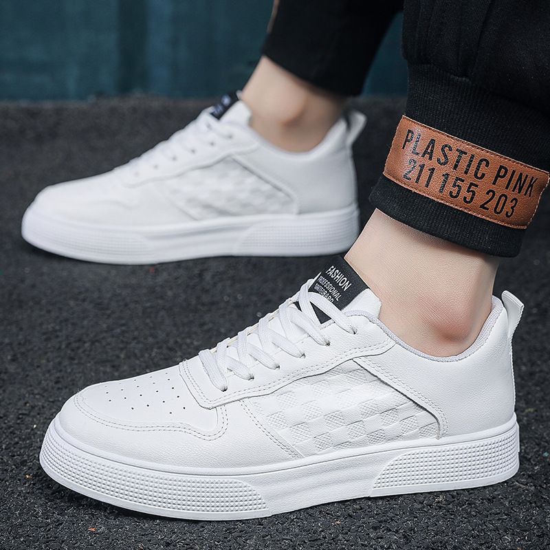 Herren Neue Frühling/Sommer Atmungsaktive Student Kleine Weiße Vielseitige Sport Und Casual Low Top Trendy Marke Board Schuhe Für_voghion.com