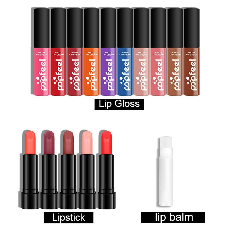 Set di trucco Set di trucco esclusivo Combinazione per principianti Bellezza Ragazza Cosmetici leggeri_voghion.com