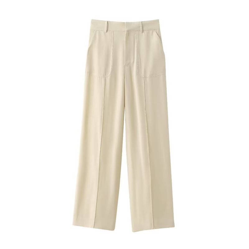 Women's clothing 2024 summer new style suit jacket hanging pants set_voghion.com