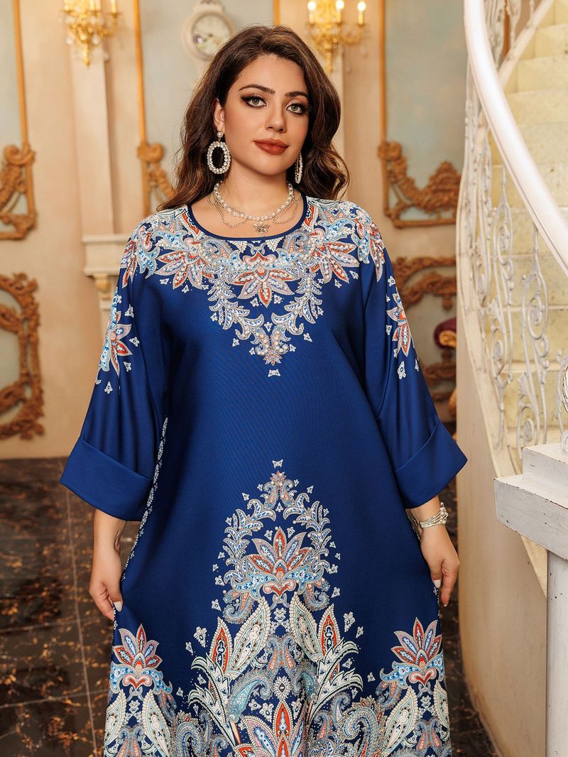 Muslimische Abaya Mit Seilstickerei, Damenrobe, Tradicionell, Modern, Wunderschön, Ramadan_voghion.com