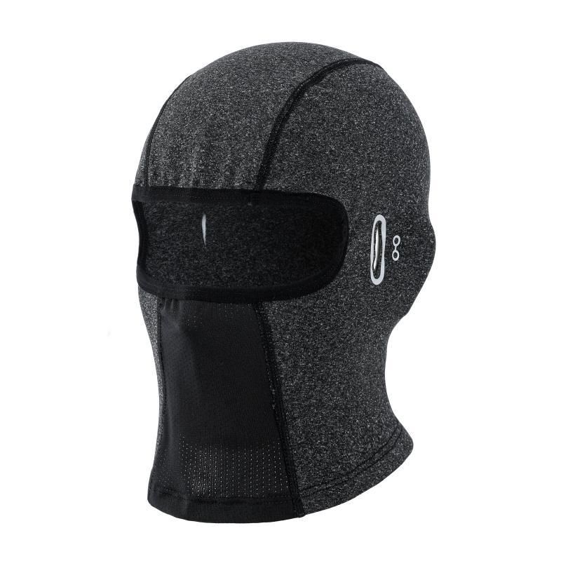 CycleBros Winter-Sturmhaube für Radfahrer – Winddichte Fleece-Skimaske mit Brillenloch für Motorradfahren, Snowboarden und Outdoor-Sport (Schwarz/Grau, Einheitsgröße)_voghion.com