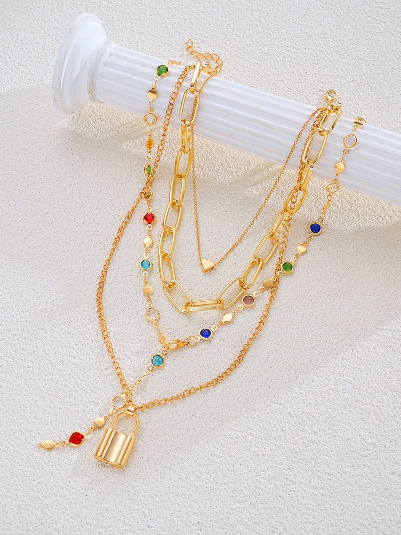 1/2 Set Of Simple And Elegant Retro Style Women's Necklace Set. Y-shaped Long Necklace, Suitable For Daily Wear, Gatherings, Vacations, Dates, Christm_voghion.com