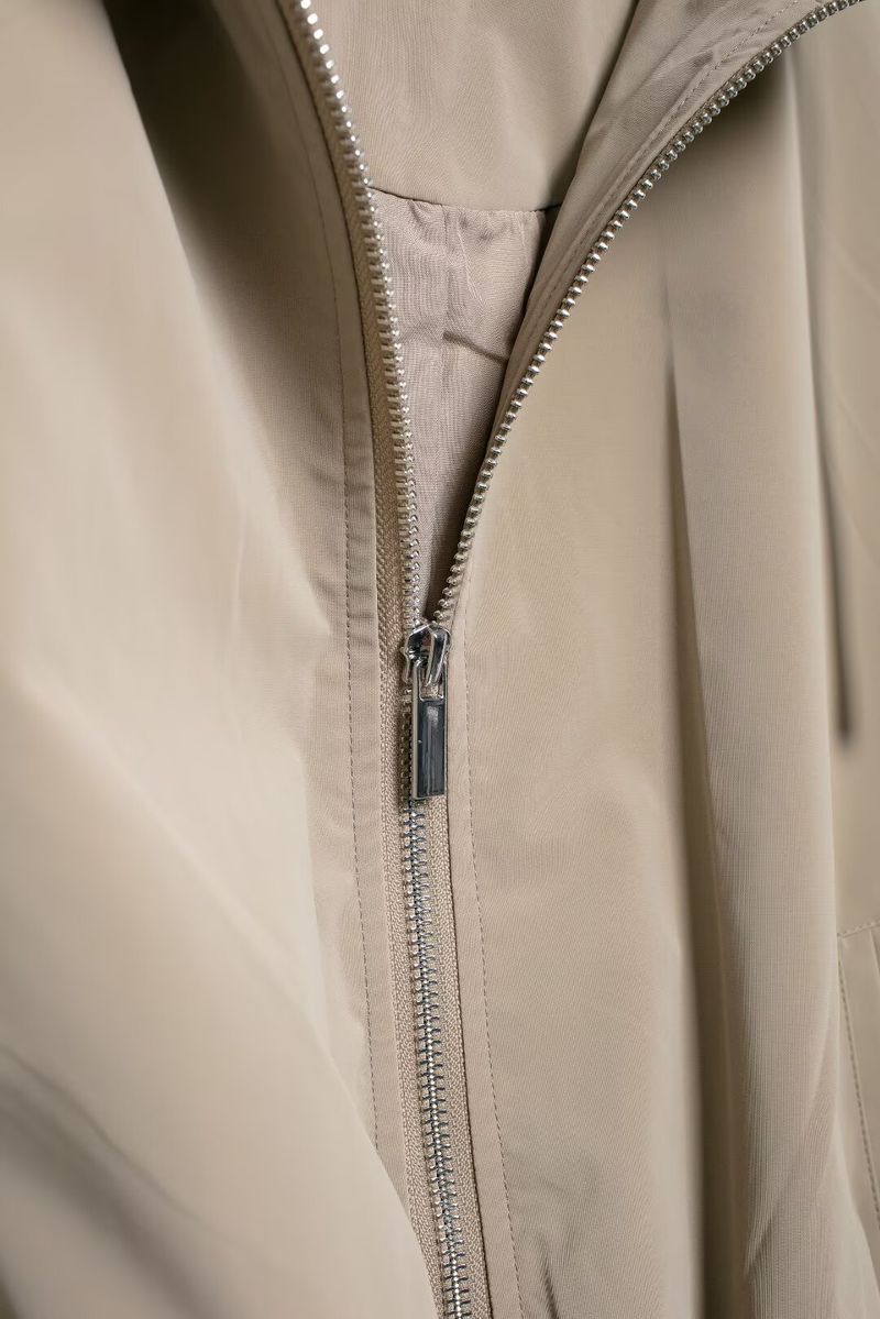 Women's clothing 2024 autumn and winter new style loose hooded jacket_voghion.com