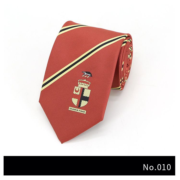 Cravatta da lavoro in stile britannico, accessorio per abito in poliestere e seta con marchio di qualità del gruppo_voghion.com