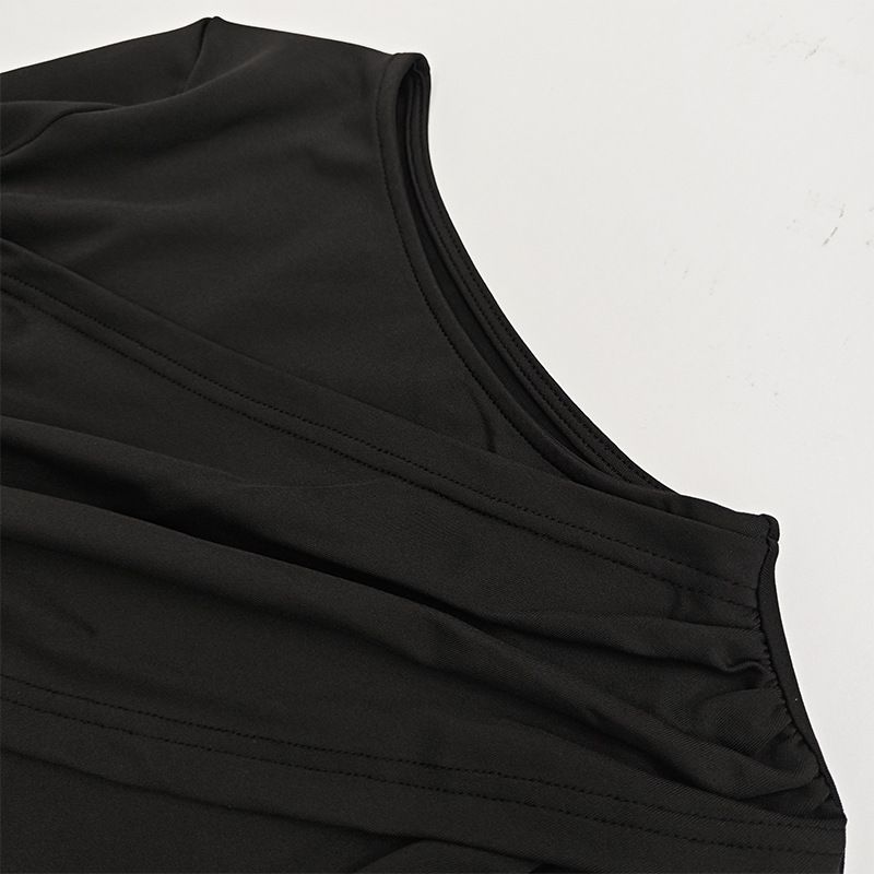 2024 Autunno Inverno Nuova Moda Donna Girocollo Manica Lunga Crop Top Slim Fit Gonna Set Due Pezzi_voghion.com