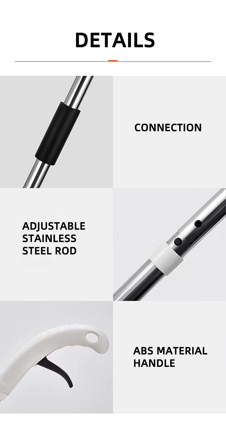 Haushalts-Einweg-Mopp, Nass Und Trocken, Lazy Person Spray Mop, Austauschbares Und Wiederverwendbares Mikrofaser-Pad, 1 Stück_voghion.com