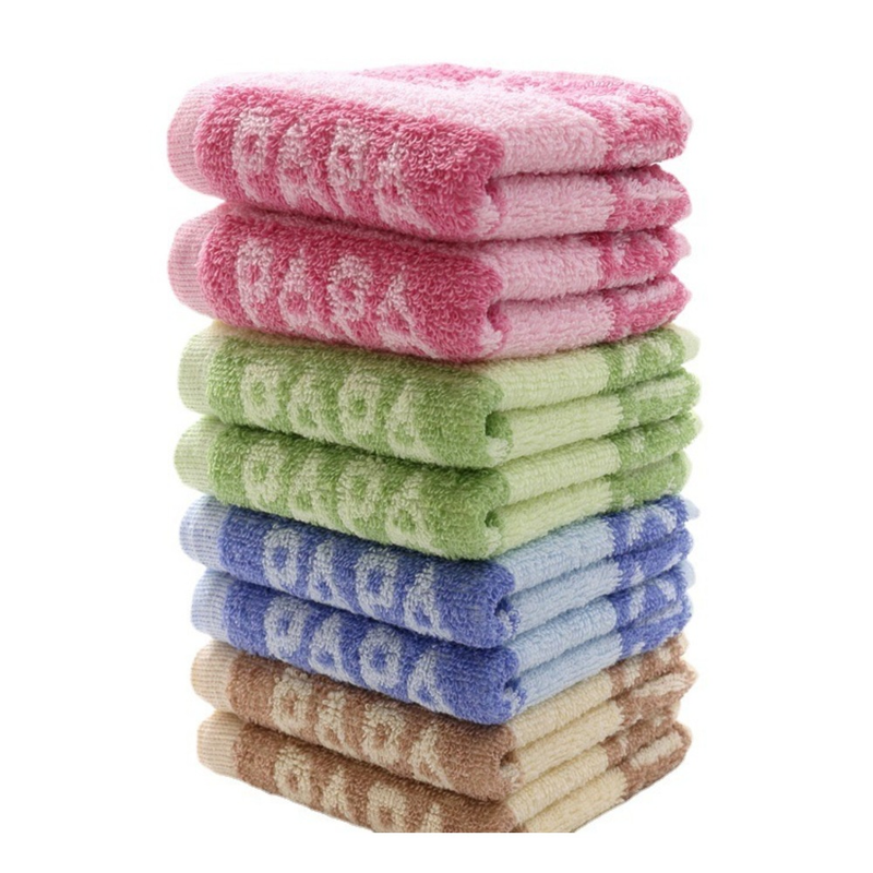 Hot selling pure cotton jacquard children's t backrest children's t gift labor protection welfare face washing_voghion.com