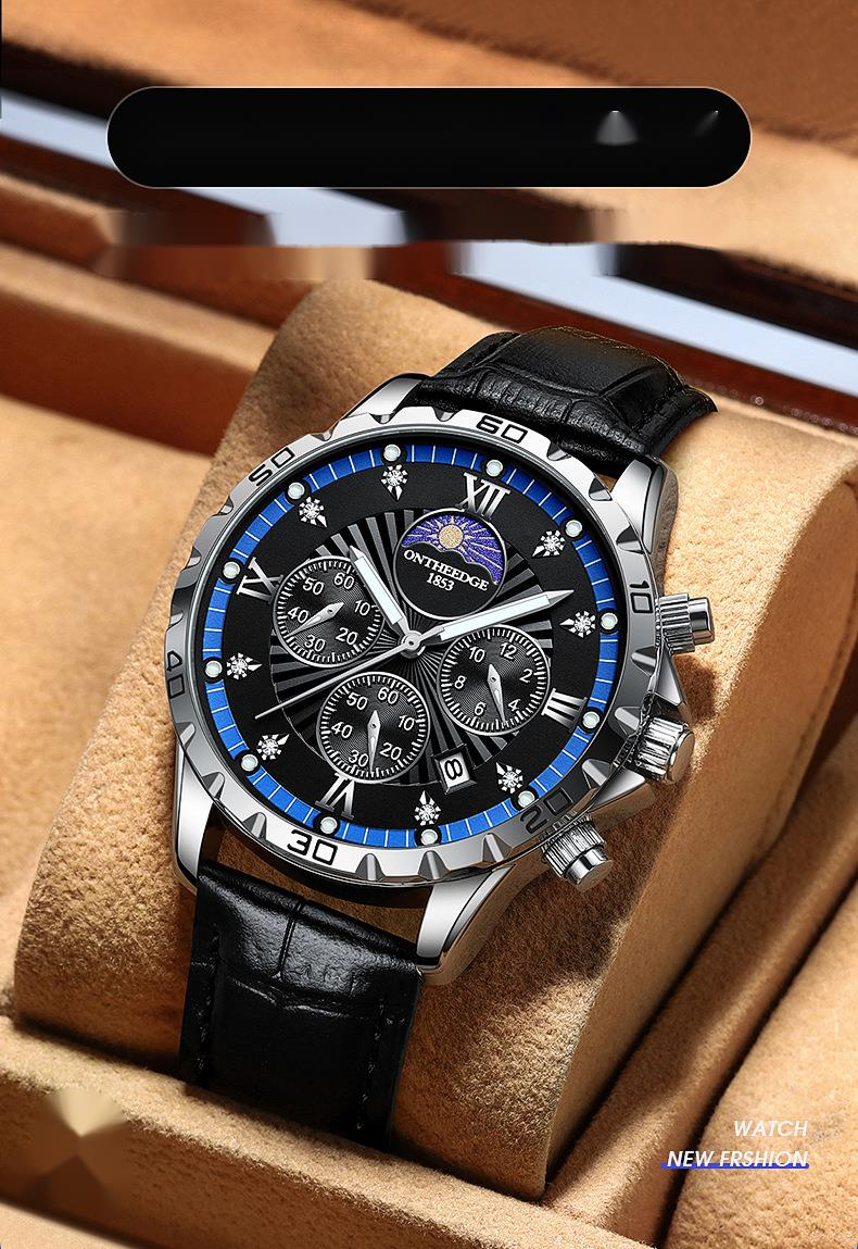 Hot Selling Popular 2024 Men's Sports Multi Functional Non Mechanical Quartz Watch, Personalized Business Watch_voghion.com