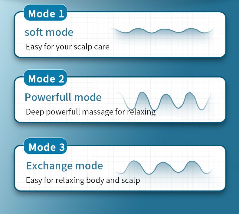 Rechargeable Scalp Massager With Red Light Therapy - Adjustable Head Massager For Hair Growth & Relaxation, Pet-Friendly Cat Massage Tool_voghion.com