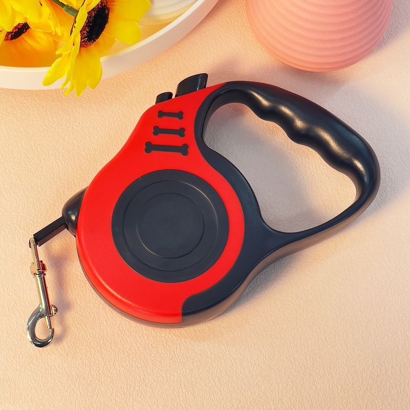 Small And Medium-sized Chain Walking Automatic Retractable Leash Pet Dog Supplies_voghion.com