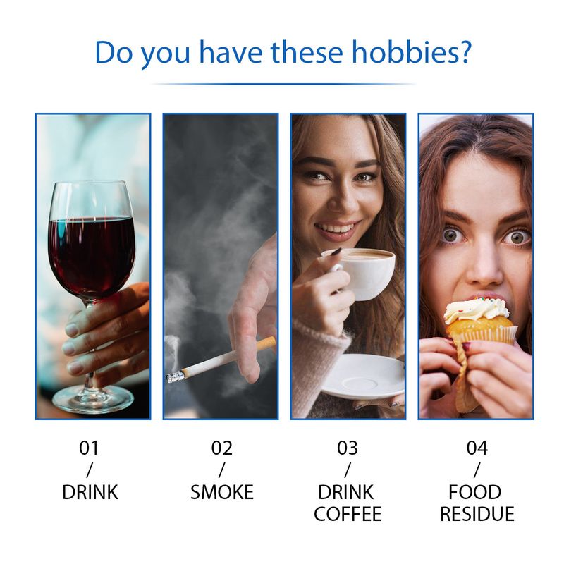 Gel dental 2024 Bud amarillo Tragar manchas Prevención de dientes Aliento fresco Limpieza bucal Disponible nuevo_voghion.com