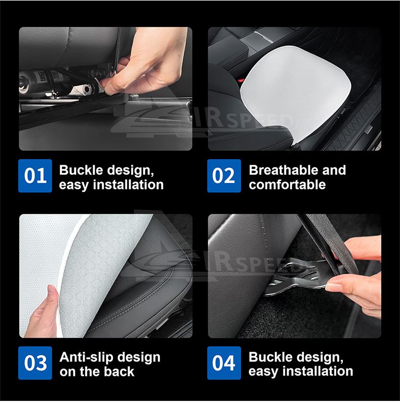 Car Front Seat Cover For Mercedes Benz A B C E GLA GLB GLC GLE Class W204 W205 W206 W166 W212 W213 W176 W177_voghion.com