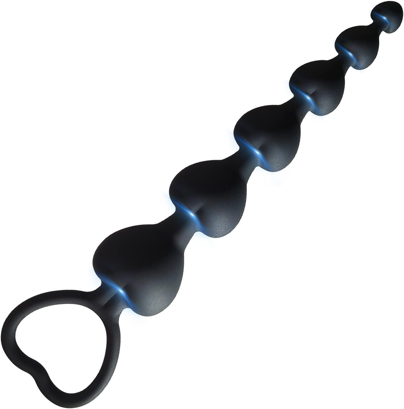 Perline Butt Plug in silicone per principianti, MRKIER 7,48 pollici Giocattoli sessuali anali per uomini e donne, Punto G Prostata vaginale_voghion.com