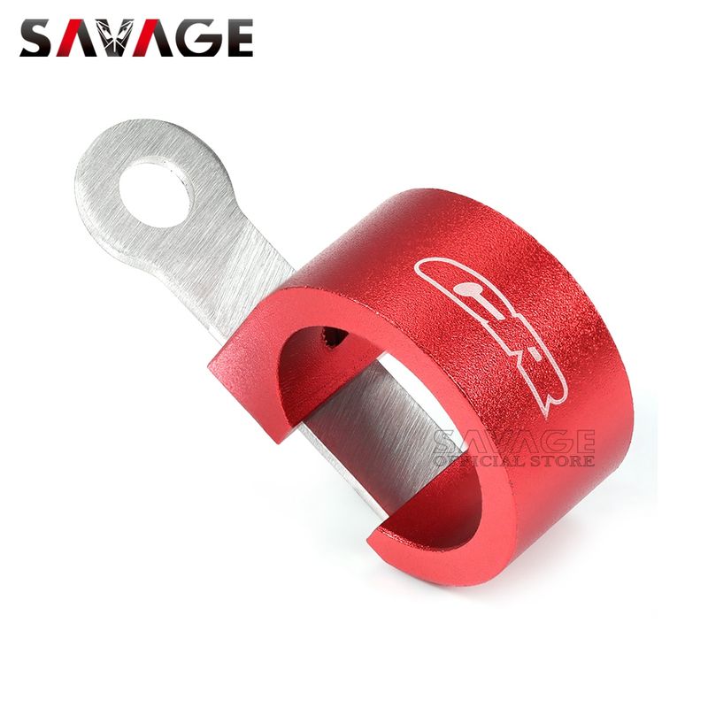 Voor CR80R CR85R Motocross Voor- en achterslangklem Remkabelgeleiderclips Fi Fixer-houder CR 80R 85R 98-07_voghion.com