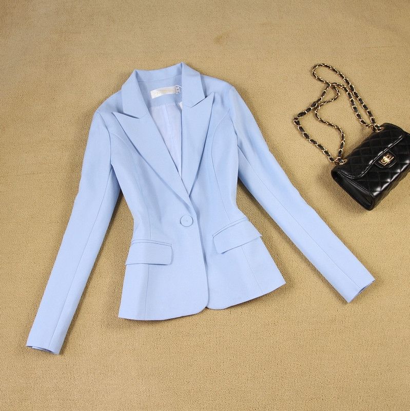 2025 Spring And Autumn New 2-Piece Set For Women British Style Small Blazer Suit + 9/10 Slim Fit Pants_voghion.com