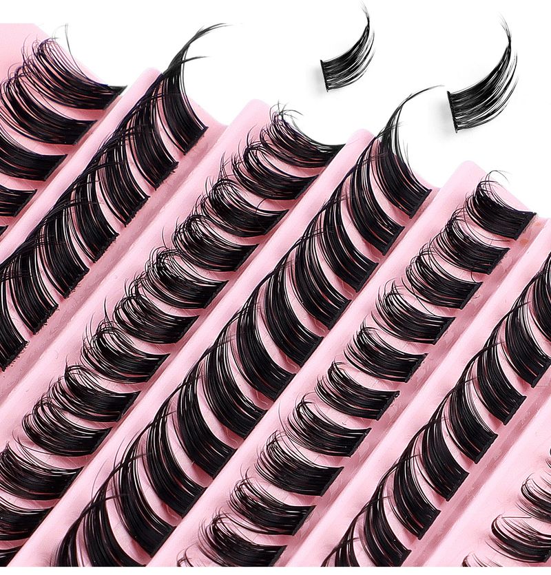 Beauty Health Diy Segmented Single Cluster 120 Clusters Of False Eyelashes 8 16mm Eyelashes Dd Curvature_voghion.com