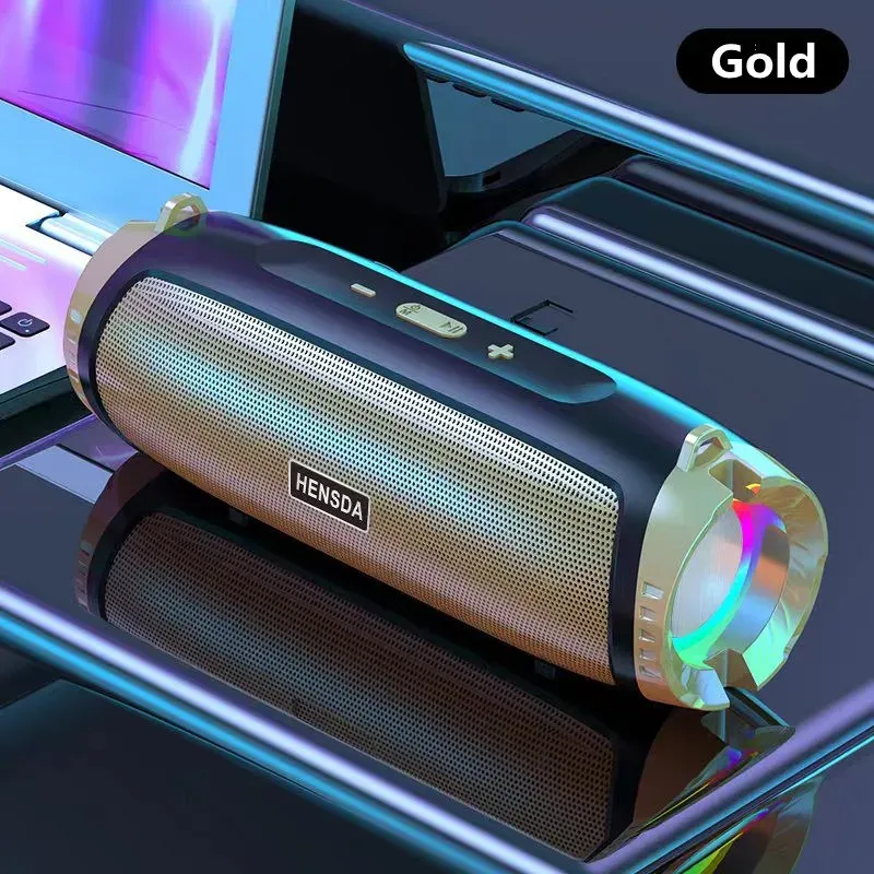 200W Hochleistungs-Bluetooth-Lautsprecher, kabellose Soundbox, tragbarer Subwoofer für den Außenbereich, wasserdichter PC-Säulen-Musik-Player mit FM_voghion.com